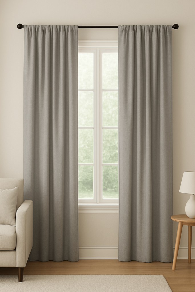 Monochromatic Curtain Styling Ideas
Curtain Combination