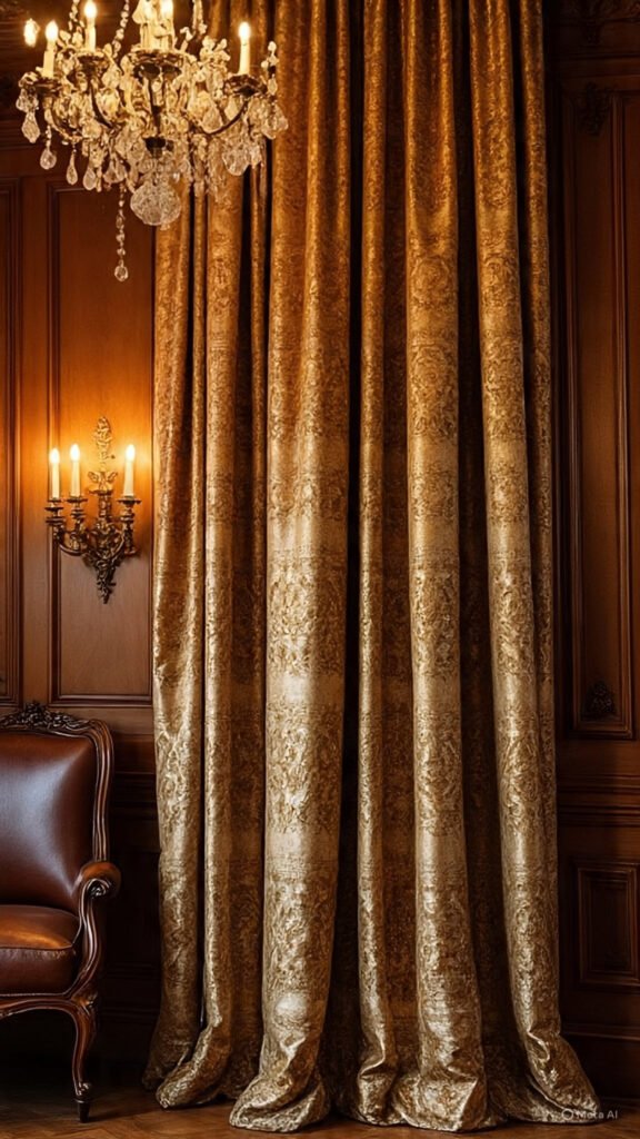 Curtain Tips for Formal or Heritage Living Rooms