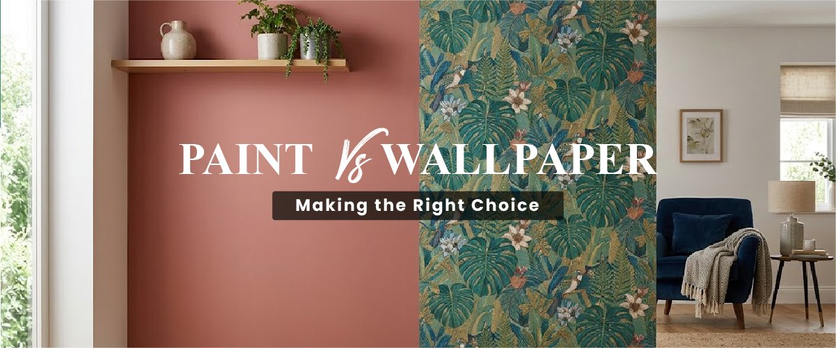 Paint vs Wallpaper: Making the Right Choice for Your Home