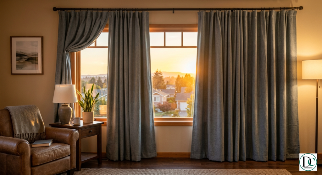 Thermal curtains types of curtain | Dc Furnishings
