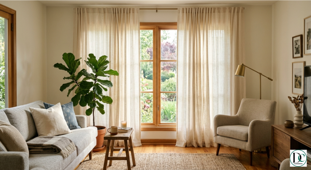 linen curtains types of curtain | Dc Furnishings