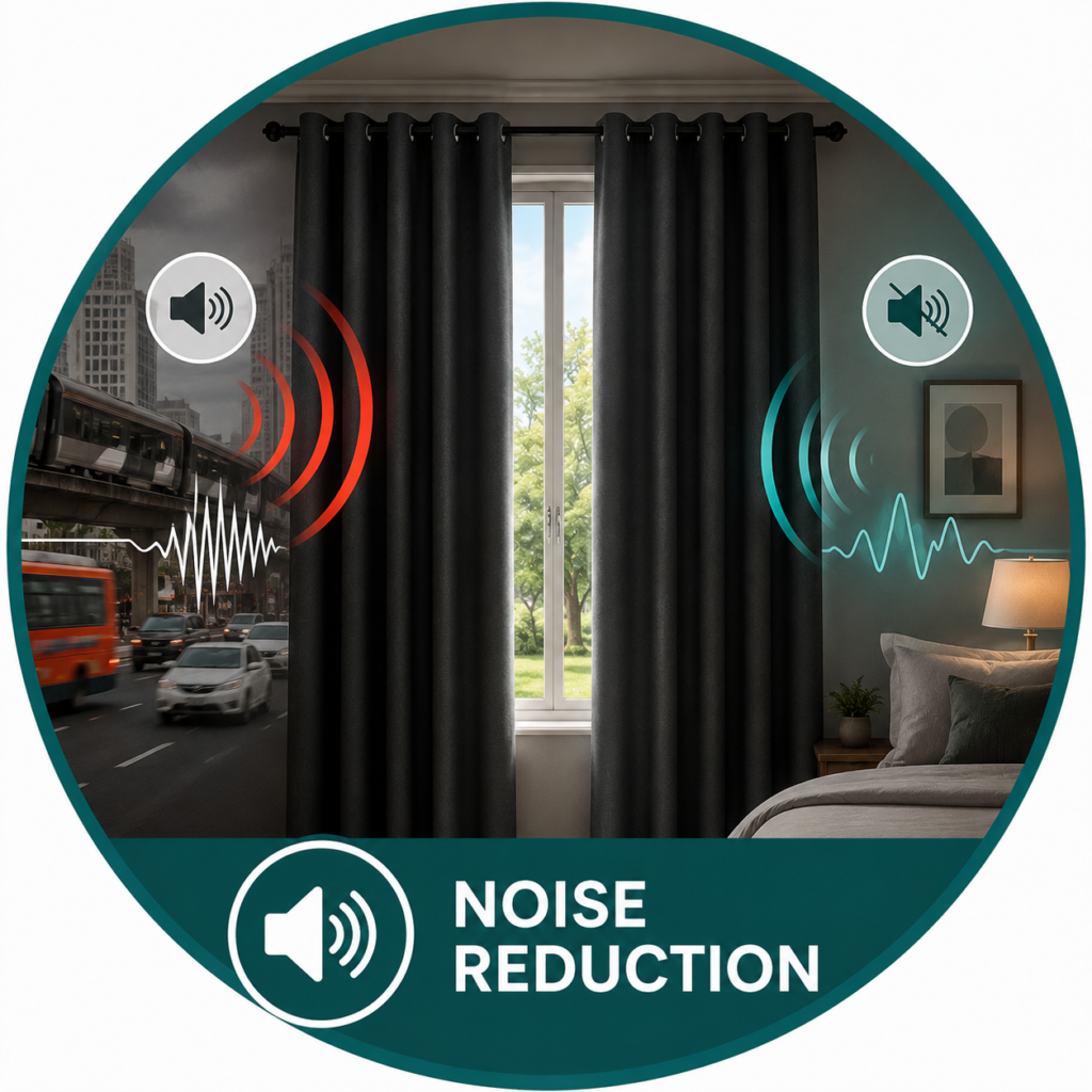 Benefits of Blackout Curtains Noise Reduction