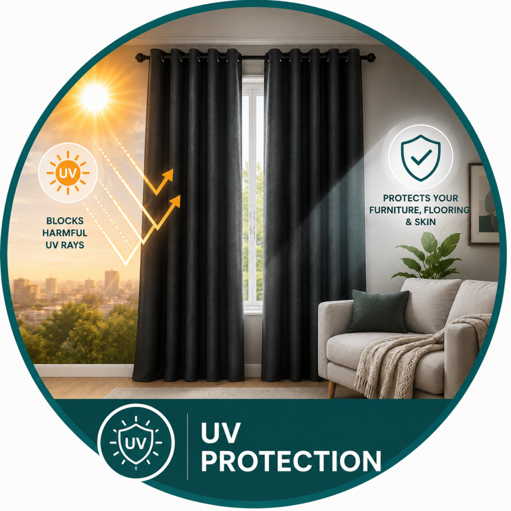 Benefits of Blackout Curtains UV Protection