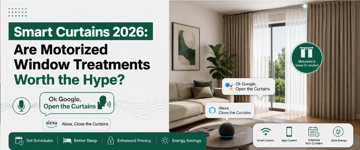 Smart Curtains 2026- Are Motorized Window Treatments Worth the Hype