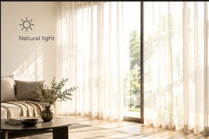 Benefits of Sheer Curtains Natural Light 