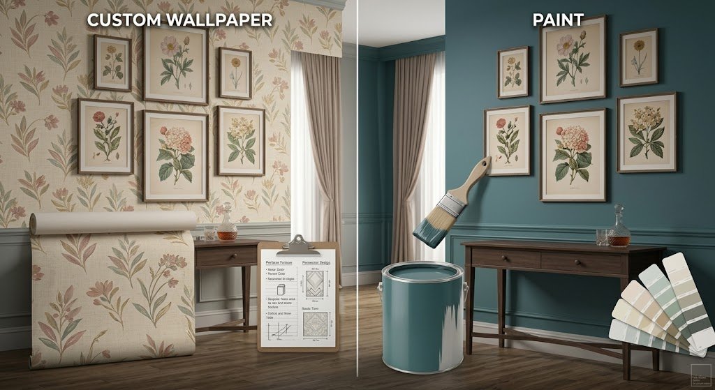 Is Custom Wallpaper Better Than Paint