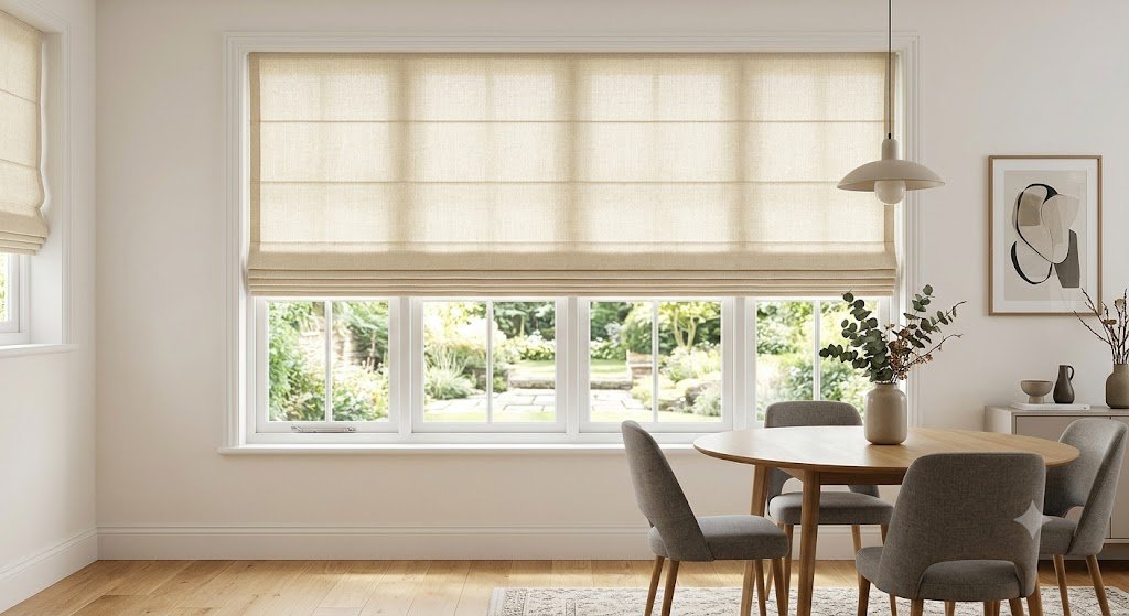 Type of Window Blinds - Roman Blinds