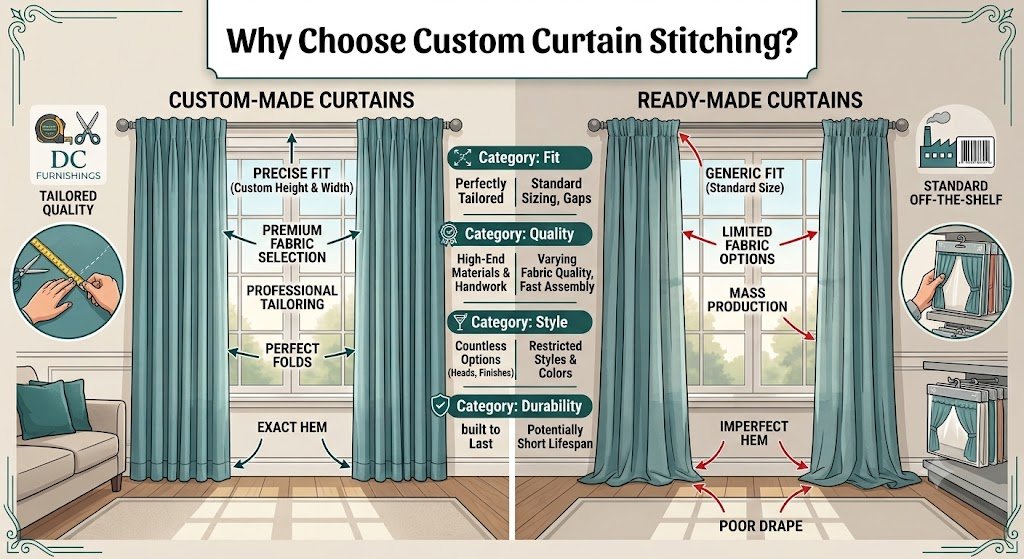 Why Choose Custom Curtain Stitching